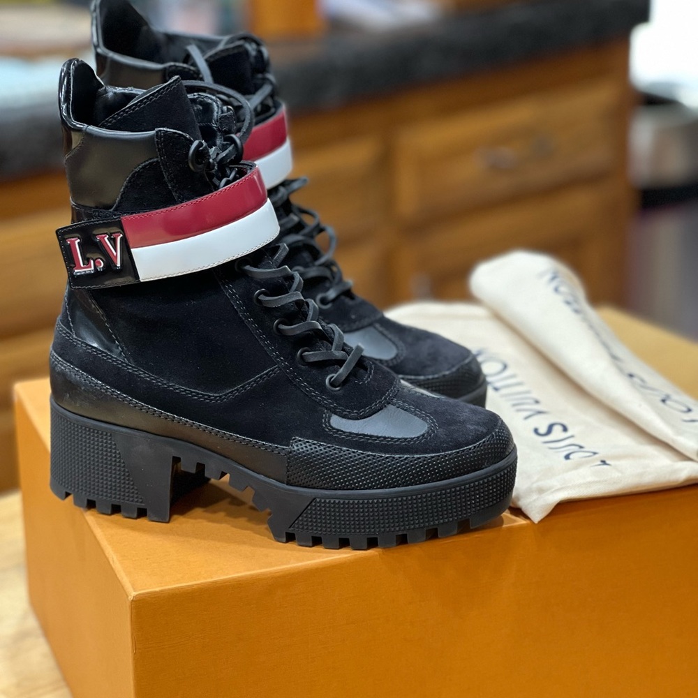 Louis Vuitton Black Booties - Picture 7 of 8